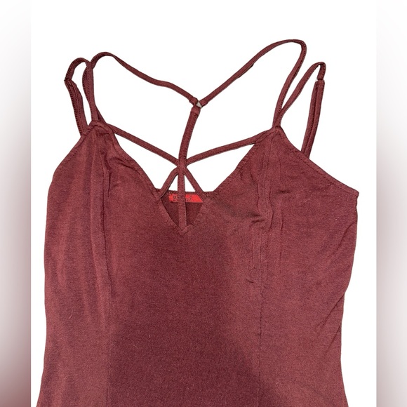 BKE RED Strappy Tank Top - Picture 3 of 5